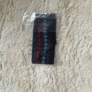 Madewell Silk Skinny Bandana navy